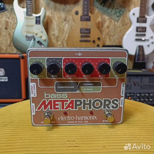 Педаль эффектов Bass Metaphors Electro-harmonix US