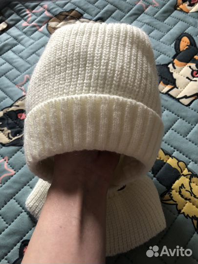 Шапка шлем для новорожденных