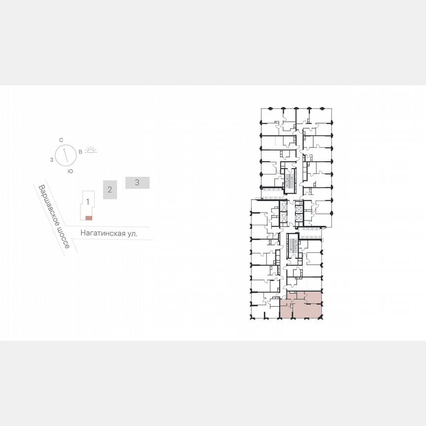 2-к. квартира, 72,6 м², 15/28 эт.