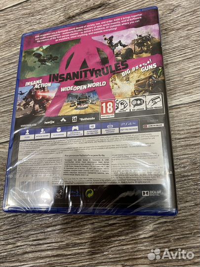 Игра для ps4 Rage 2 (новый)