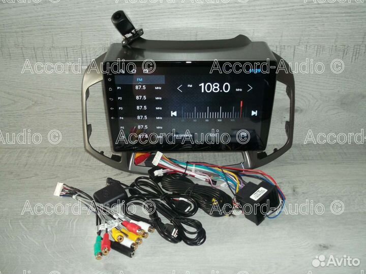 Магнитола 2DIN Chevrolet Captiva Android с камерой