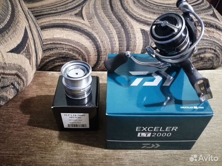 Катушка daiwa exceler lt 2000