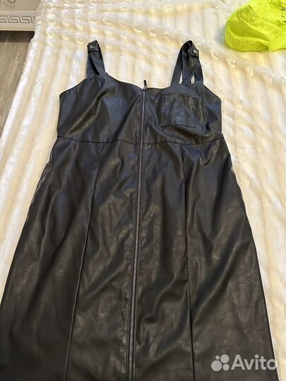 Сарафан эко кожа, новый