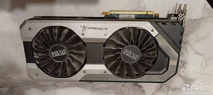 Видеокарта gtx1070 super jetstream 8G gddr5 256bit