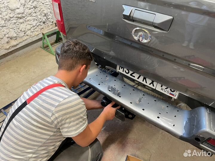 Фаркоп с установкой и документами на Subaru