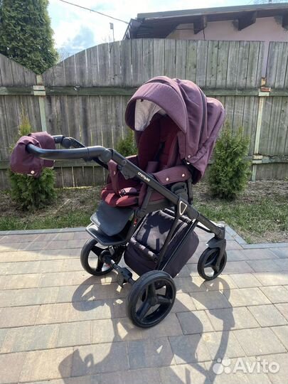 Коляска Адамекс 3 в 1 люлька, прогулка и автокре