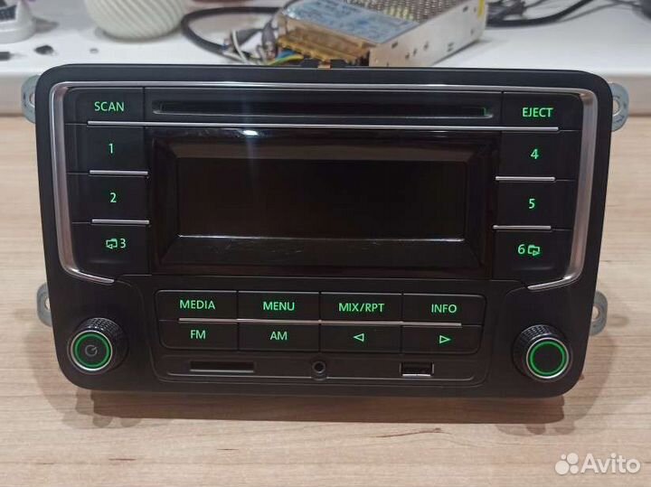 Магнитола с Bluetooth Skoda Rapid Fabia Octavia