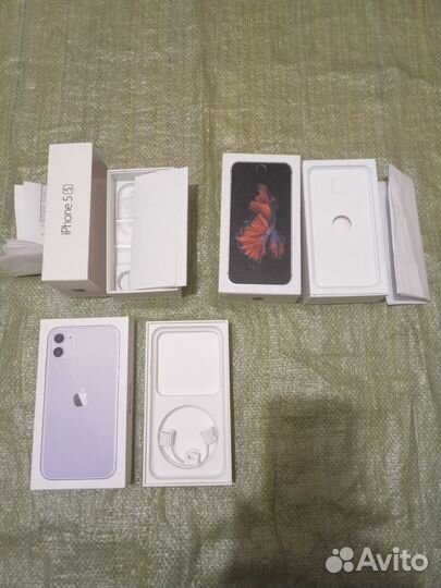 Коробка пустая от iPhone 5s,6s,11,других производ