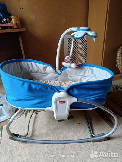 Детская люлька шезлонг tiny love