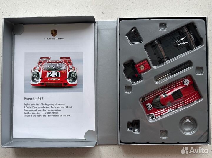 Коллекционная машинка Porsche 917
