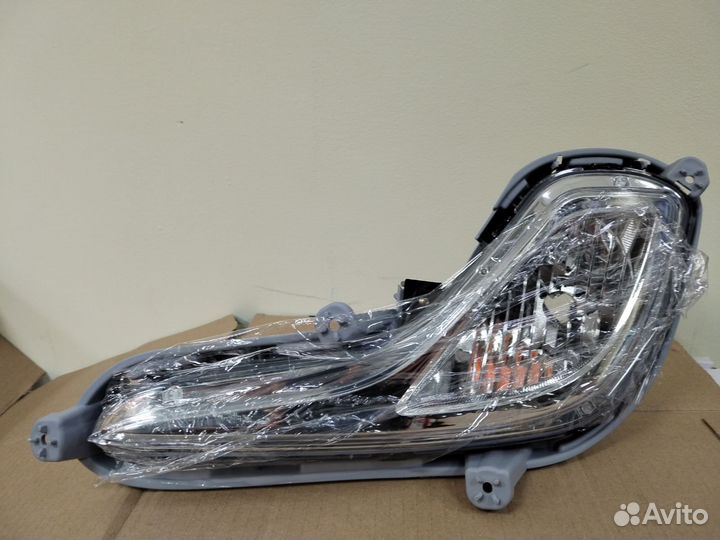 Фара противотуманная левая Hyundai Solaris