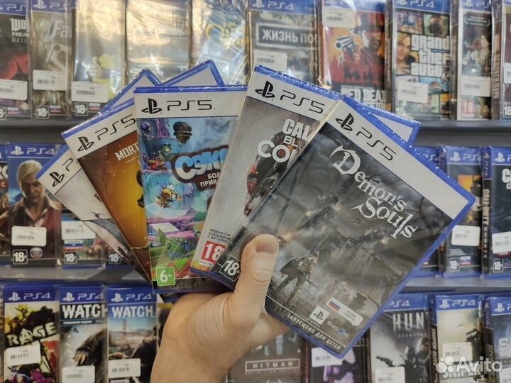 PS5 игры на дисках / Список #1 / Стрелялки Sony Pl