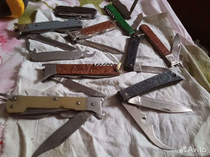 Бытовые походные складные ножи