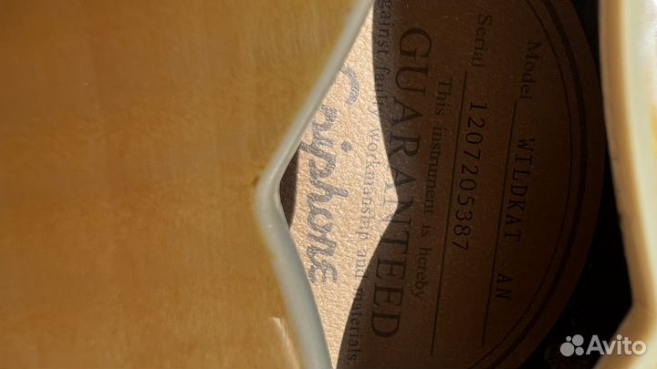 Электро гитара Epiphone с комбиком Fender