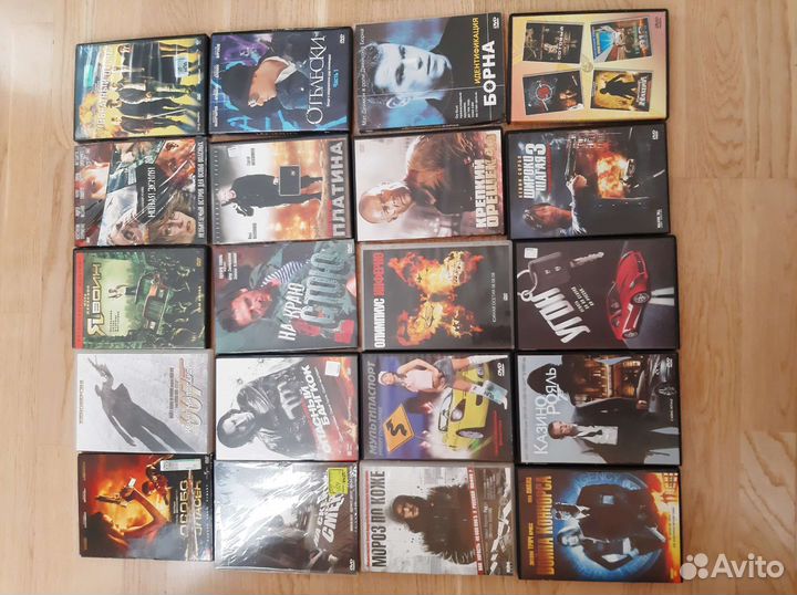Боевики, 43 диска