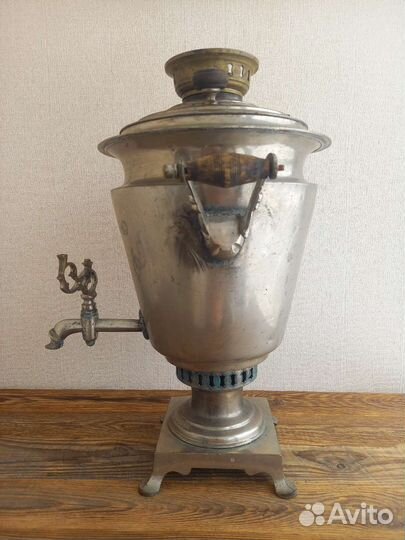Самовар угольный на дровах Рюмка Ваза Воронцов