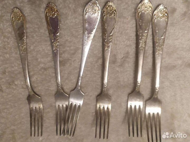 Ложки вилки ножи СССР