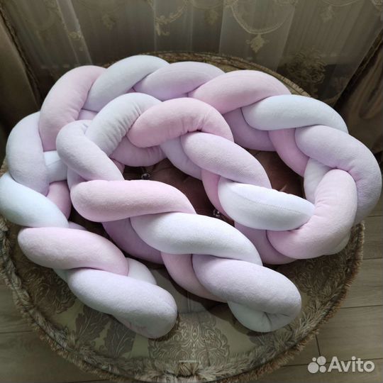 Бортик косичка