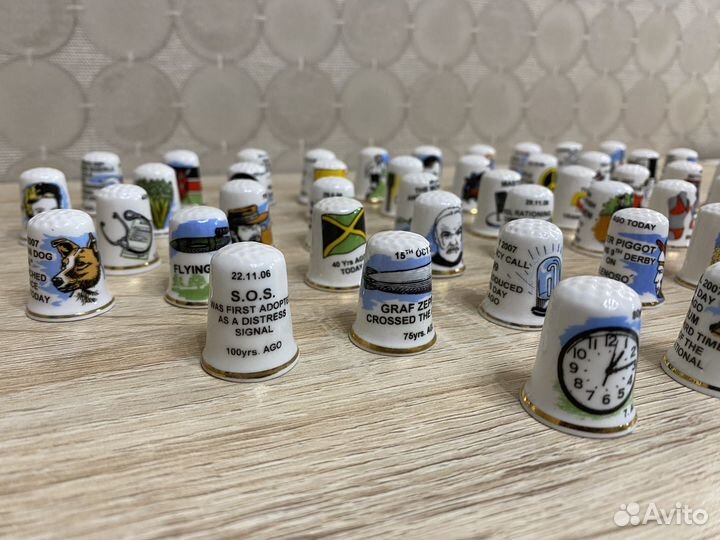 Набор сувенирно-коллекционных наперстков