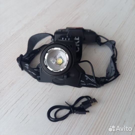 Мощный налобный фонарь