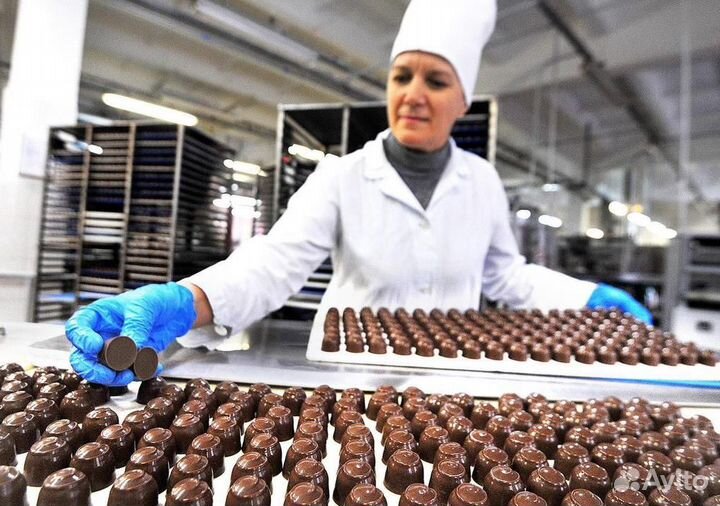 Упаковщица/ик конфет, без опыта, жилье беспл