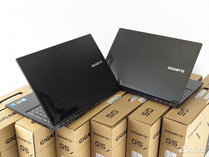 Новый игровой Gigabyte на i5 12500H RTX 4050 4060