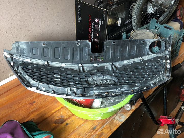Решетка радиатора kia sorento 2 дорестайлинг