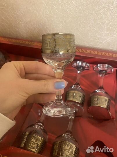 Набор бокалов Версаче (новый)