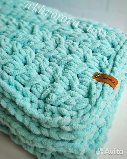 Плед детский плюшевый из Alize Puffy