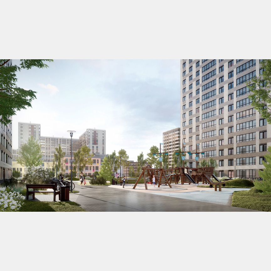 1-к. квартира, 37,3 м², 1/16 эт.