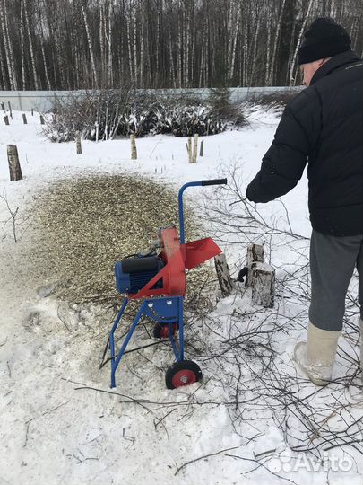 Дробилка для веток электрическая в аренду