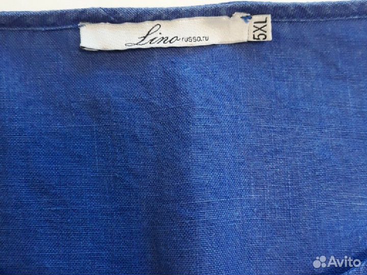 Платье летнее льняное