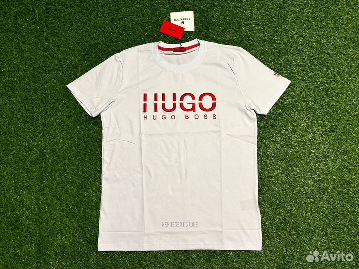 Футболка Hugo Boss Белая (S-2XL)
