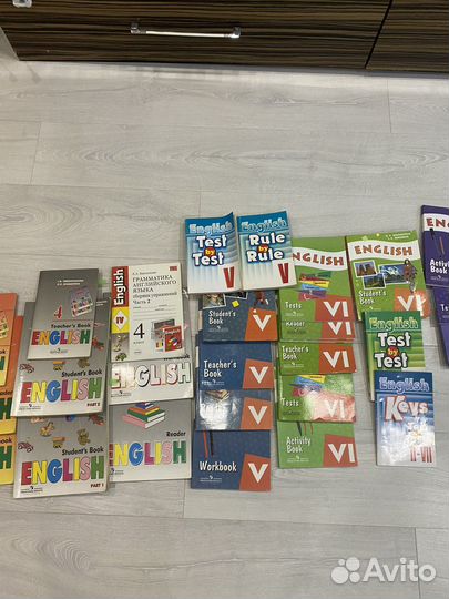 Учебники по английскому Верещагина и докгие