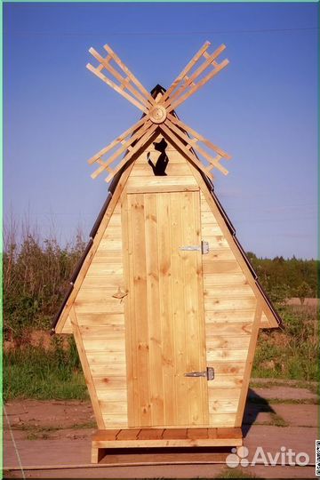 Уличный туалет с установкой ART128