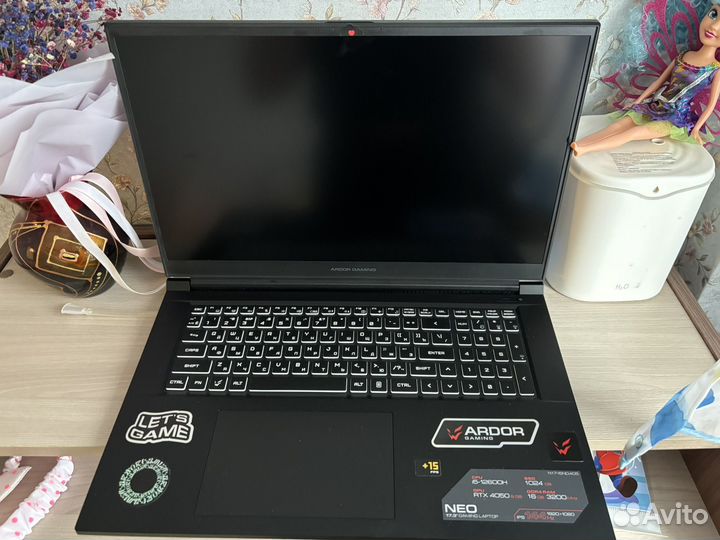 Игровой ноутбук 17.3 ardor gaming