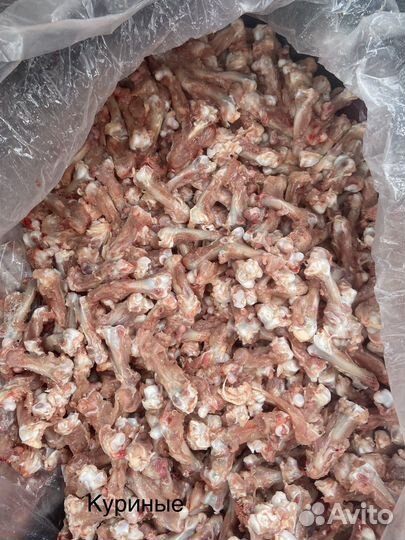 Кости свиные, куриные, отжим.Корм для собак