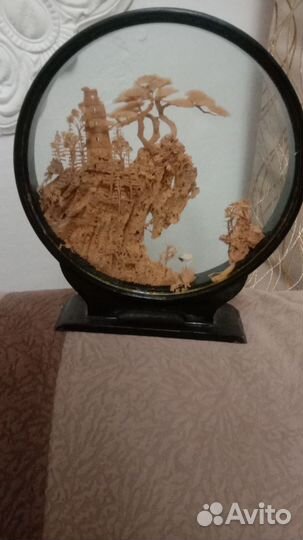 Панно из дерева