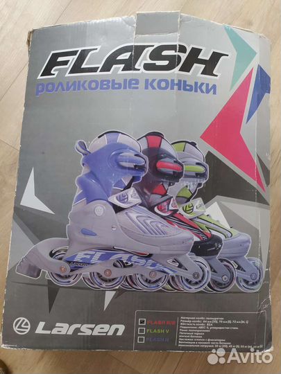 Роликовые коньки детские раздвижные