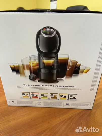 Капсульная кофемашина dolce gusto krups Genio S+