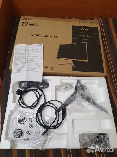 Acer Nitro vg270upbmiipx (разбита матрица)