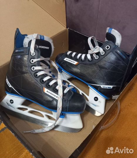 Коньки хоккейные детские 34-37 размер