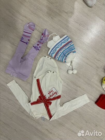 Детские вещи пакетом на девочку 74-80