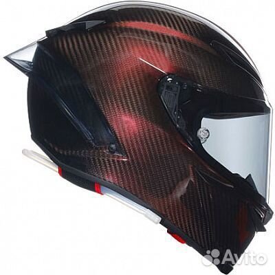 Интегральный мото шлем AGV Pista GP RR Red Carbon