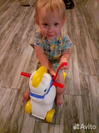 Лошадка-качалка-каталка