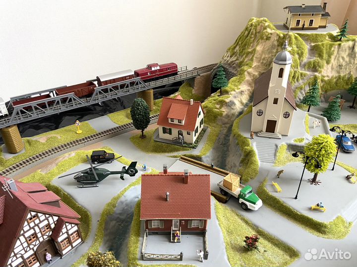 Макет железной дороги 1:87