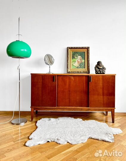 Винтажная тумба-хайборд mid-century modern