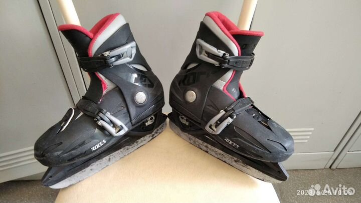 Детские раздвижные коньки Roces р-р 30-35