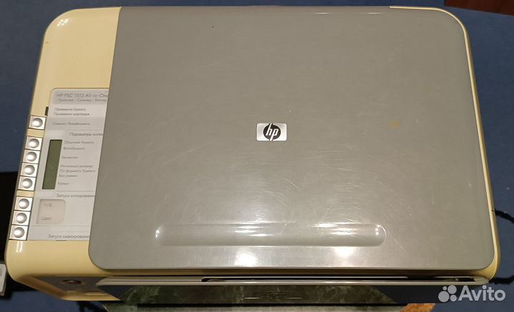 Мфу HP PSC1513 струйный цвет + картриджи