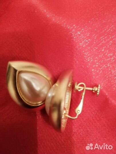 Серьги клипсы